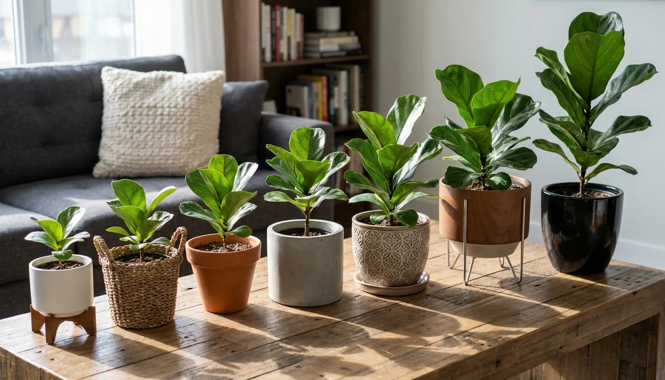 7 Best Pots for Fiddle Leaf Fig (2025 Reviews)