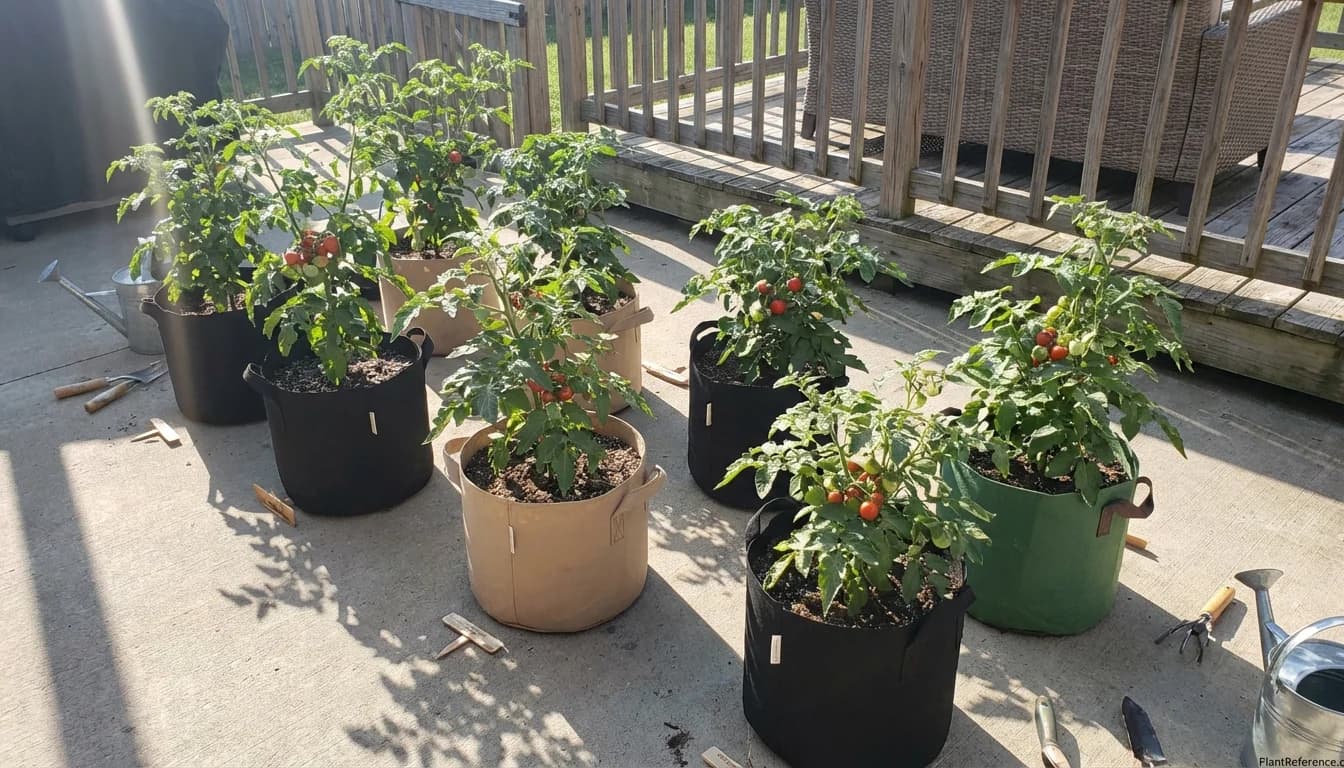 Best Grow Bags for Tomatoes: Fabric vs Plastic Container Comparison