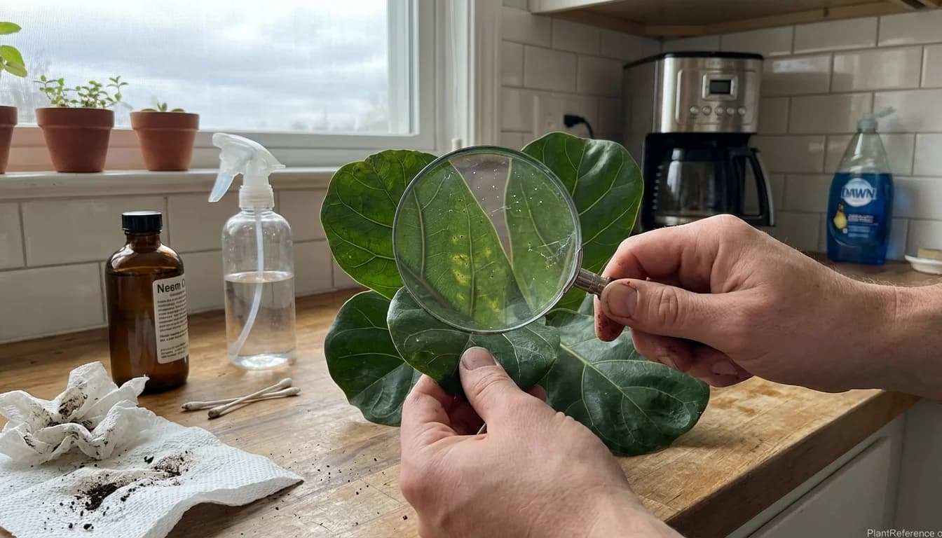 Fiddle Leaf Fig Pests: Identification & Treatment