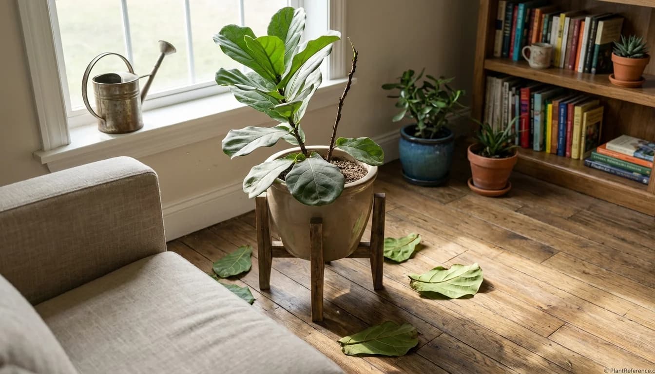 Fiddle Leaf Fig Leaves Dropping? Here's Why (+ Fixes)