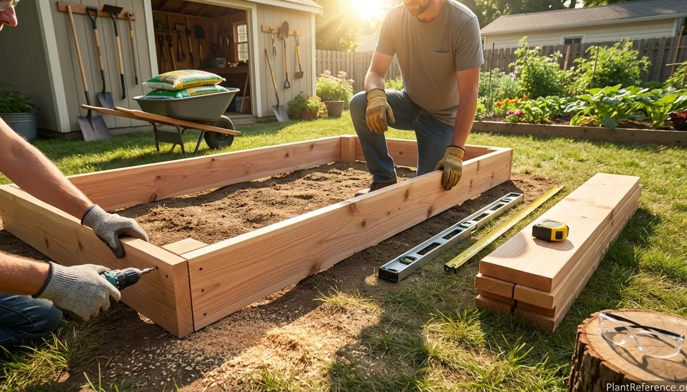 How to Build a Raised Garden Bed: Step-by-Step Construction Guide