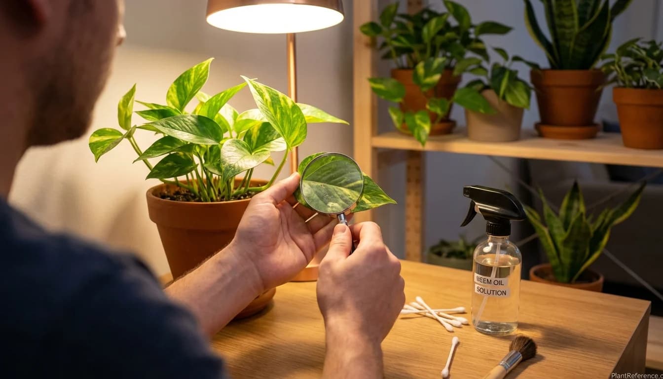 Pothos Pests: Mealybugs, Spider Mites, and Scale Treatment