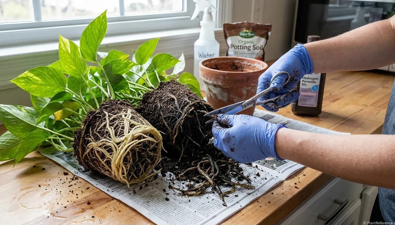 Pothos Root Rot: Emergency Rescue in 5 Steps
