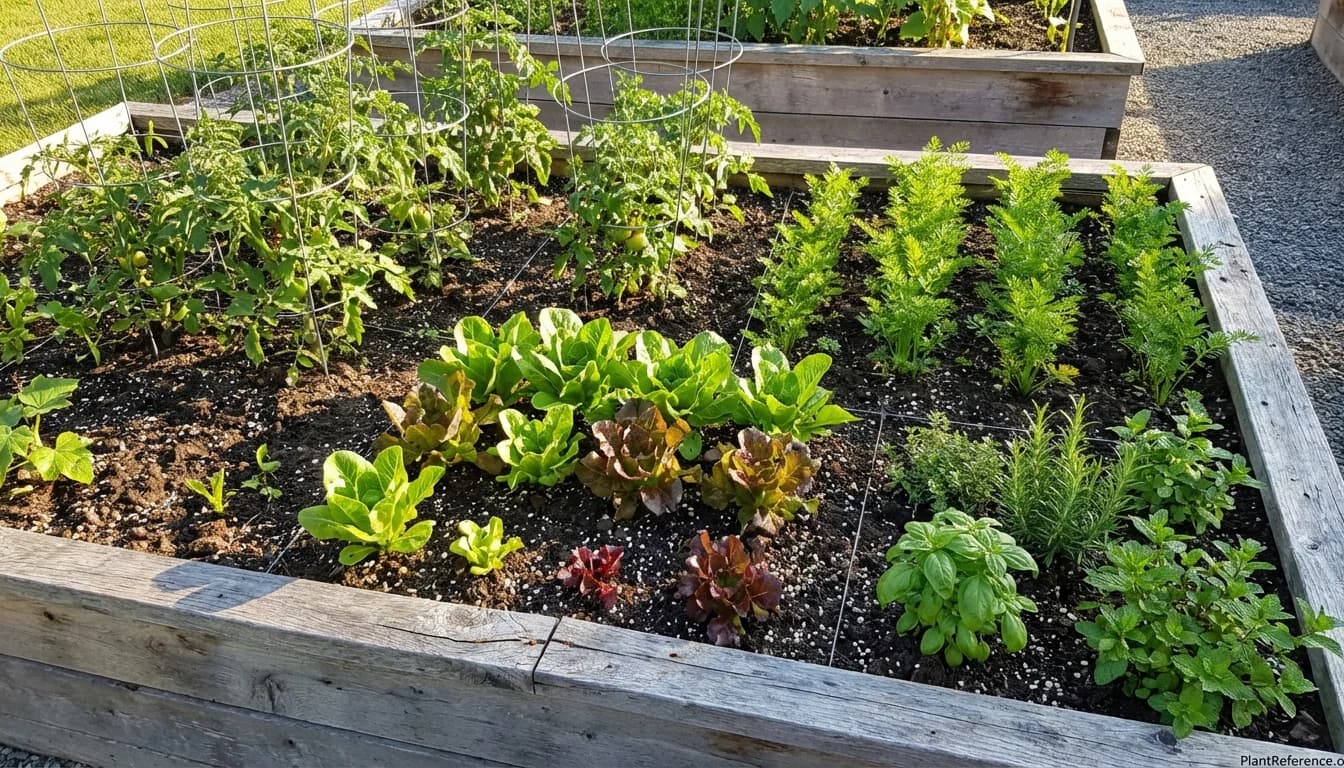 Raised Bed Vegetable Garden Layout: Planning for Maximum Production