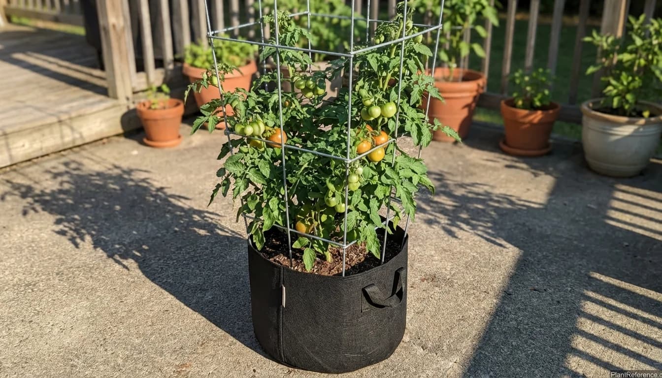 Staking Tomatoes in Containers: 5 Support Methods That Actually Work