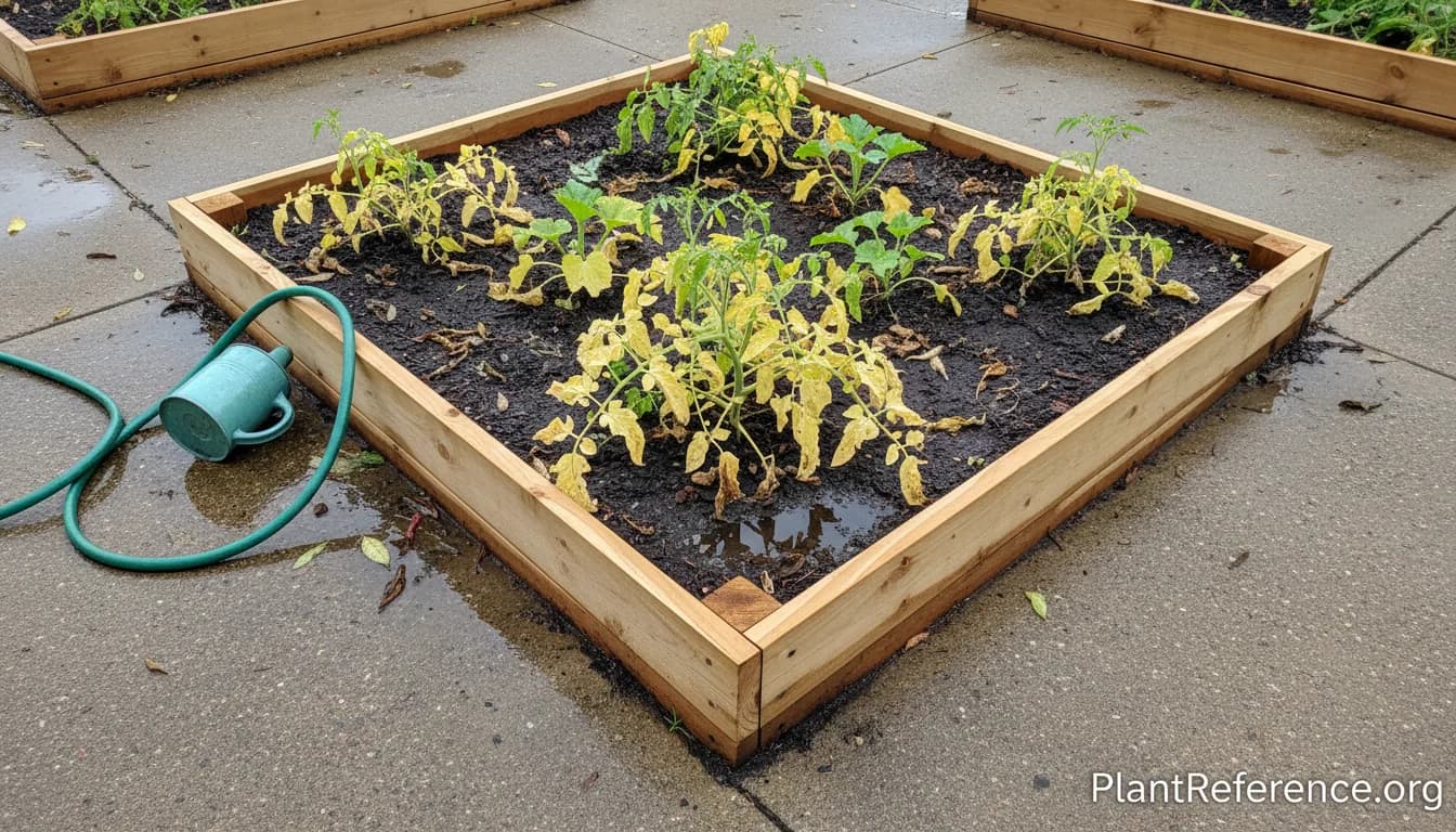 Too Much Water in Raised Beds: Signs and Solutions for Overwatering