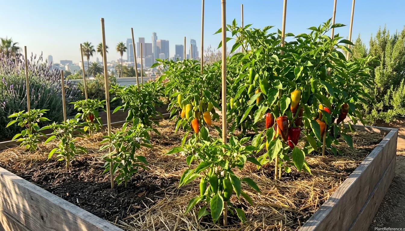 When to Plant Peppers in Los Angeles: Complete Guide + Best Varieties for Zone 10b