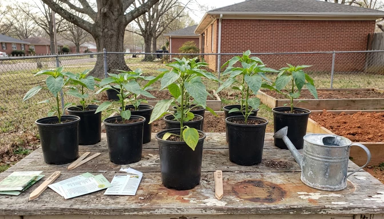 When to Plant Peppers in Memphis: Complete Guide + Best Varieties for Zone 7b