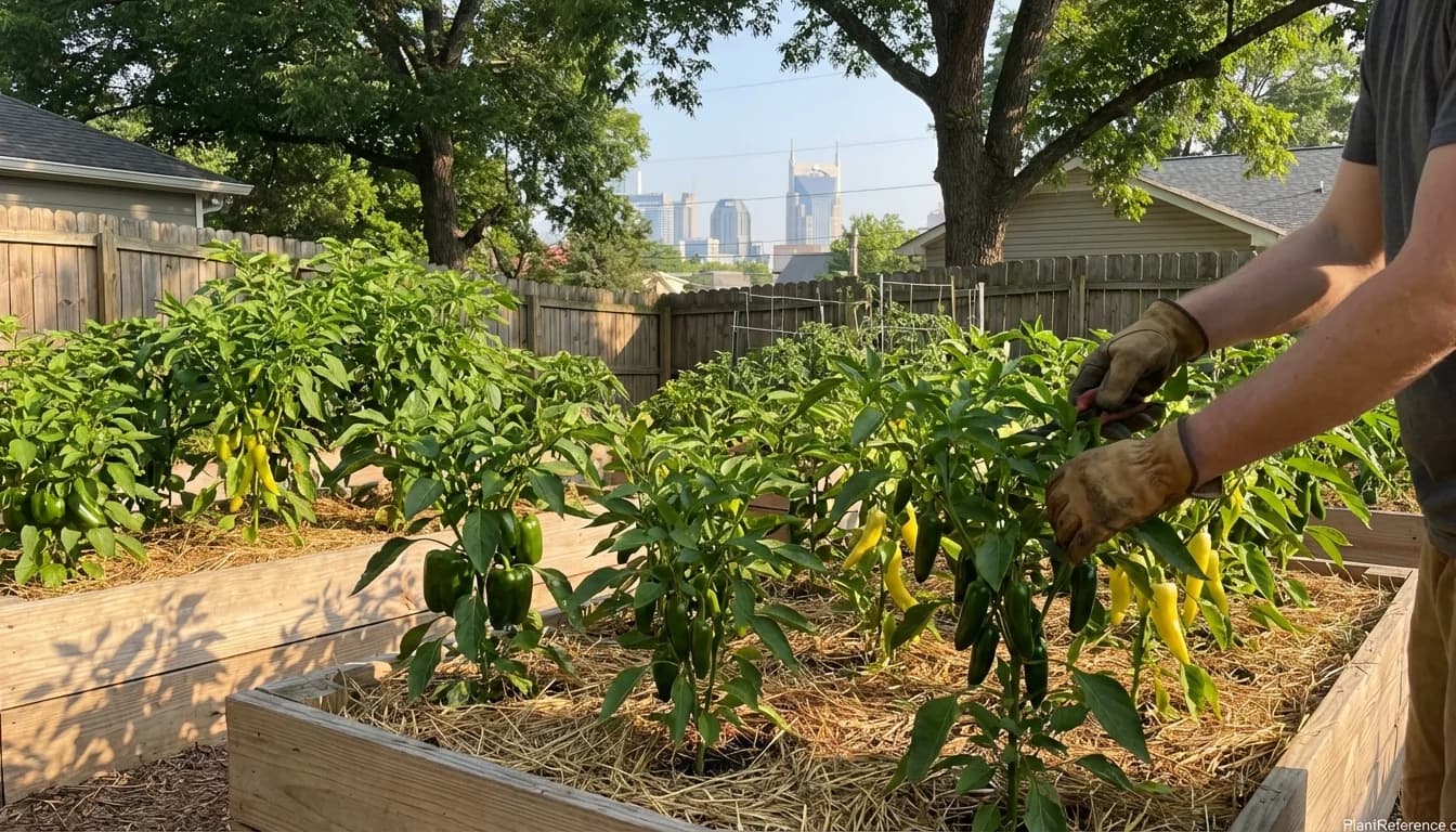 When to Plant Peppers in Nashville: Complete Guide + Best Varieties for Zone 7a
