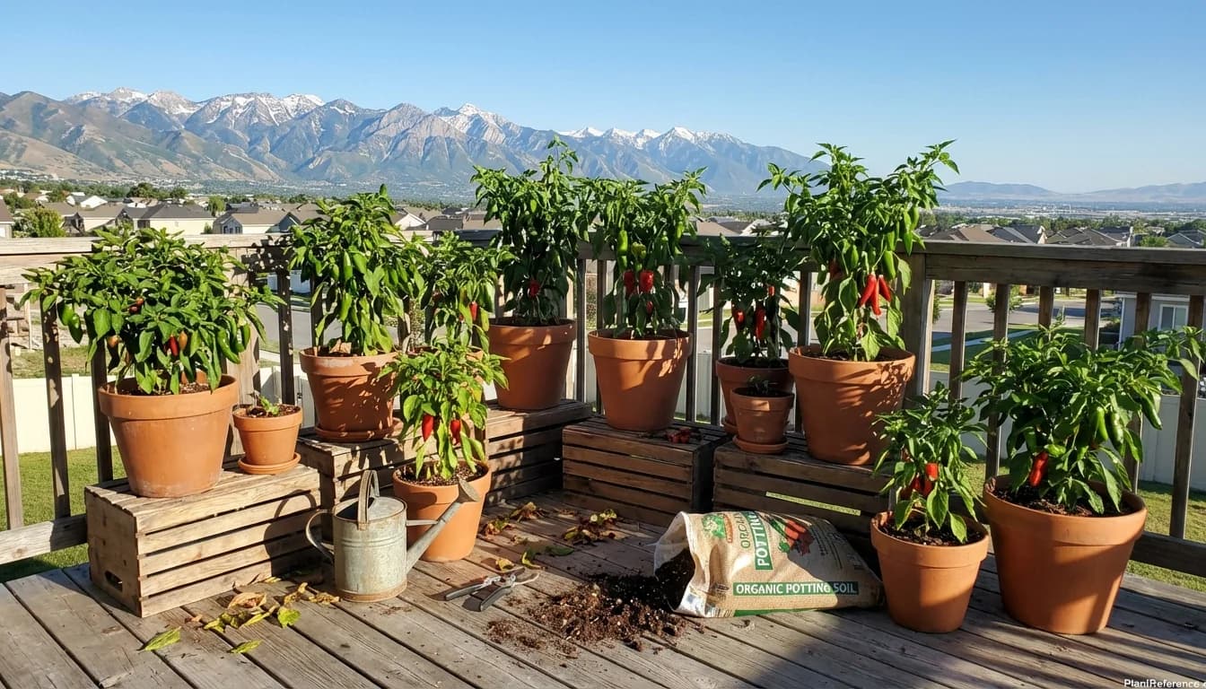 When to Plant Peppers in Salt Lake City: Complete Guide + Best Varieties for Zone 7a