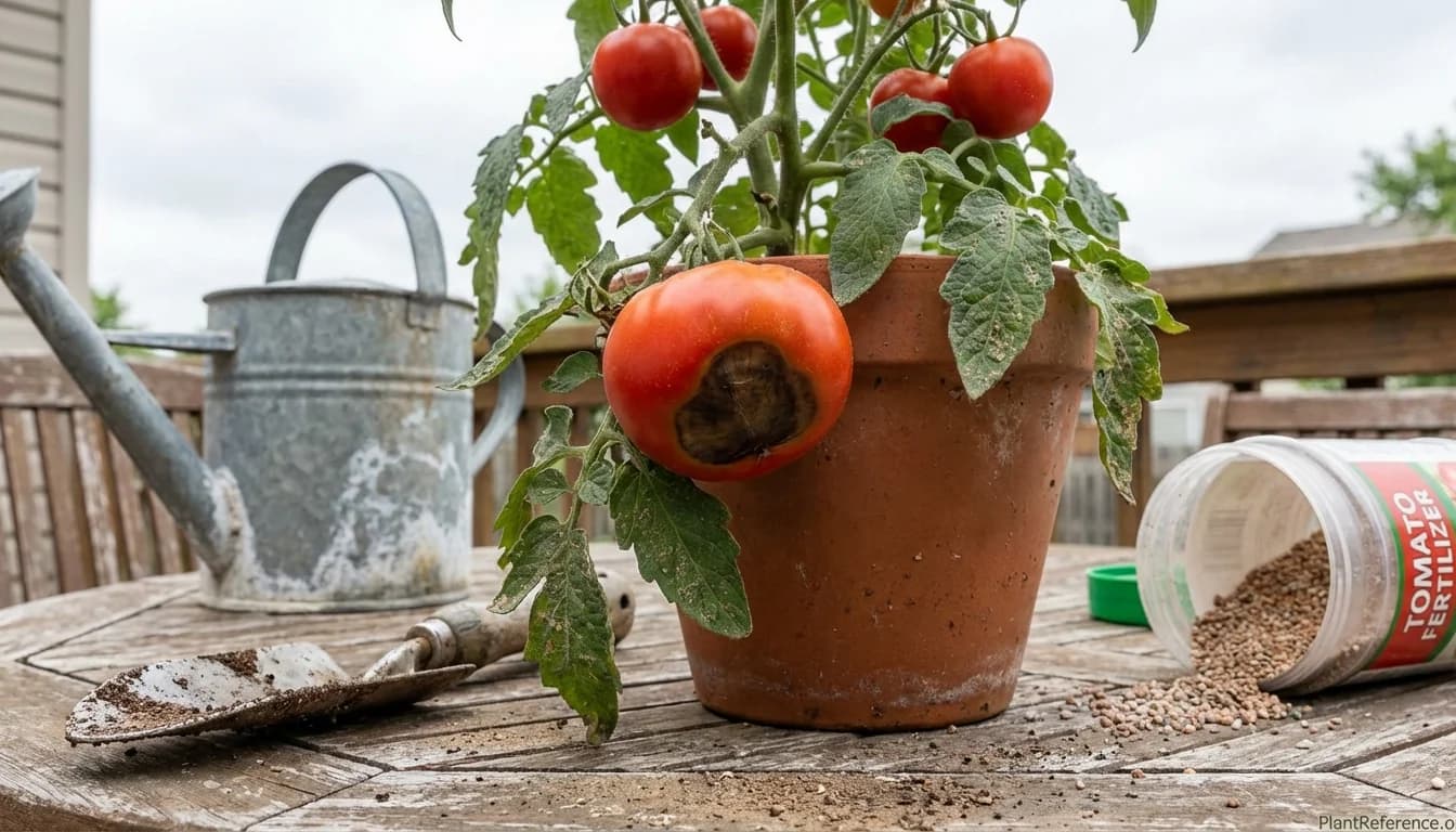 Why Your Container Tomatoes Have Blossom End Rot (And How to Fix It Fast)