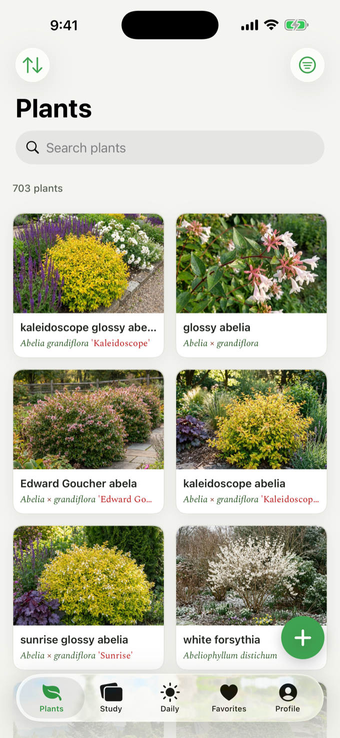 Browse 8,500+ plants